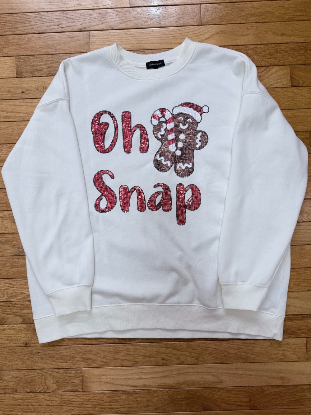 Warehouse One "Oh Ginger Snap" Holiday Sweater